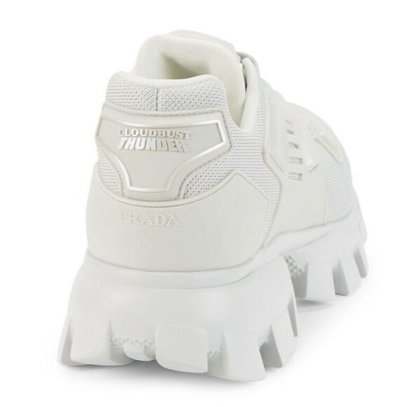 Prada Mens Cloudbust Thunder Chunky Platform Sneakers Shoes Size 12 - Italy Made - Picture 2 of 6